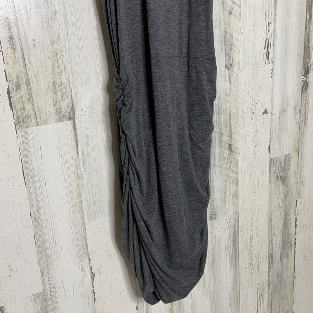 Athleta (grey) racerback tee dress EUC - Picture 4 of 10